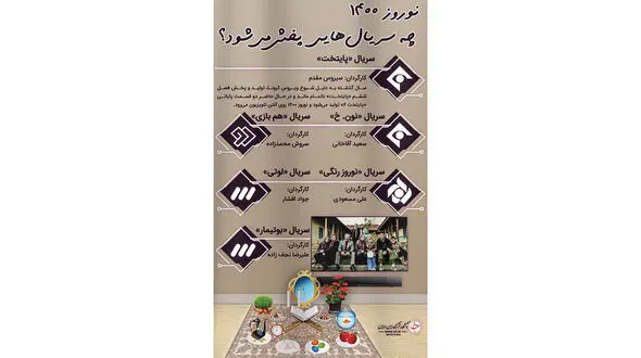نوروز 1400 چه سریال‌هایی پخش می‌شود؟ + عکس 