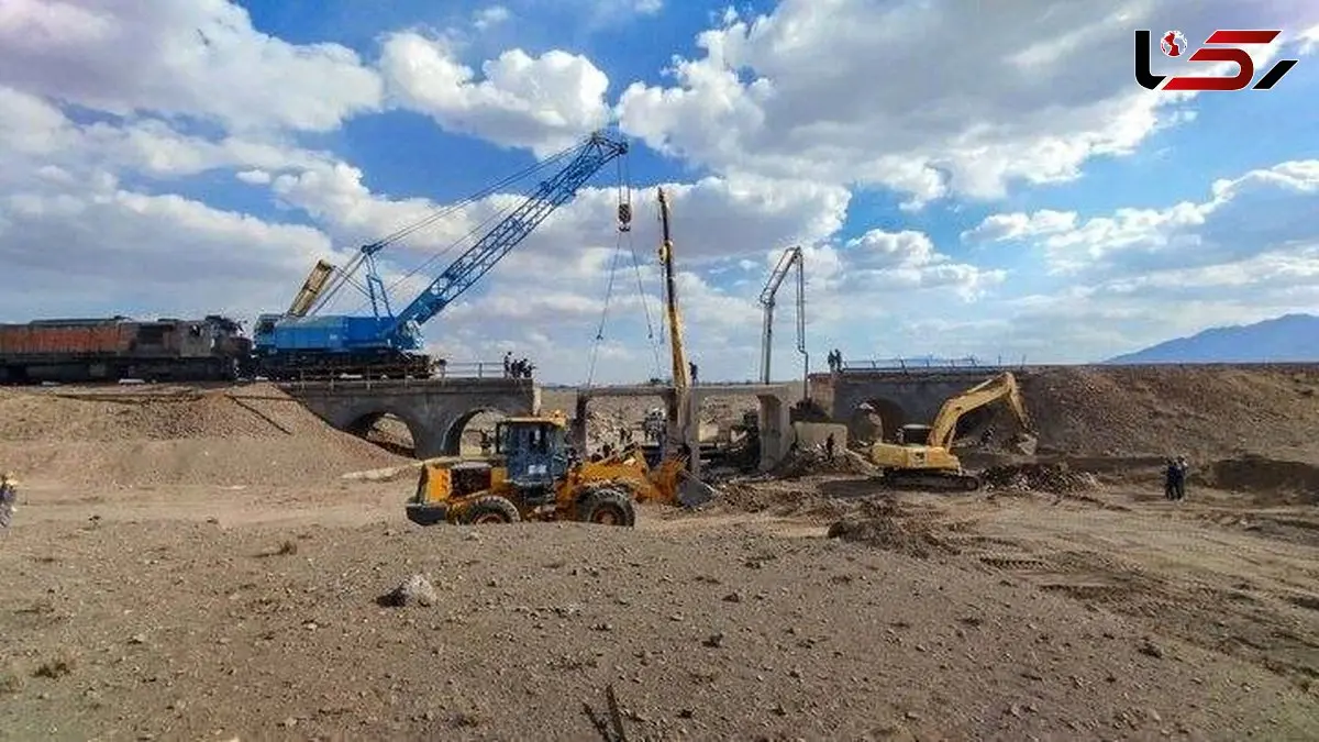 بازسازی مسیر ریلی باغیک–سواریان قم در کمتر از ۴۸ ساعت