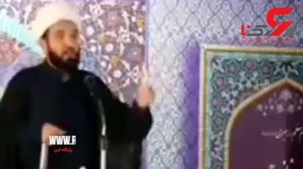 هیجان امام جمعه جوان جلفا از بازی تیم ملی فوتبال  + فیلم 