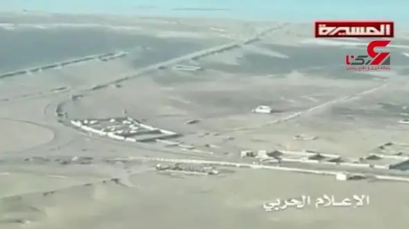 فرود موشک بدر یک در منطقه نظامی سعودی ها در ساحل غربی + فیلم 