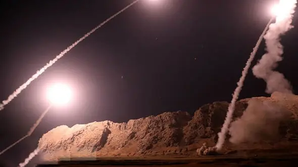 آغاز دور جدید حملات موشکی و پهپادی به مقرهای تروریست‌ های تجزیه‌طلب ضدایرانی در اقلیم شمال عراق + فیلم