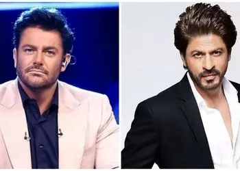 نگاهی به چیدمان شاهانه و لوکس قصر شاهرخ خان با حضور مهمان ویژه از ایران؛ آقای سبک زندگی، محمدرضا گلزار+ عکس