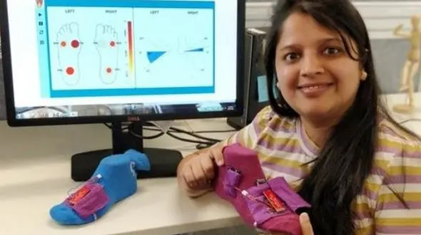 محققان جوراب عجیبی برای بیماران در مناطق دور افتاده ساختند