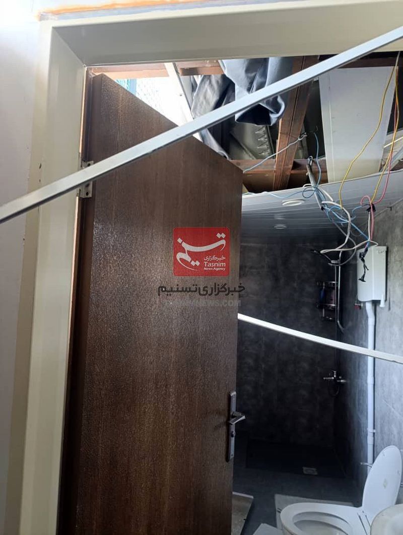 حجم تخریب موج حمله اسراییل به ساختمان فدراسیون هندبال +تصاویر