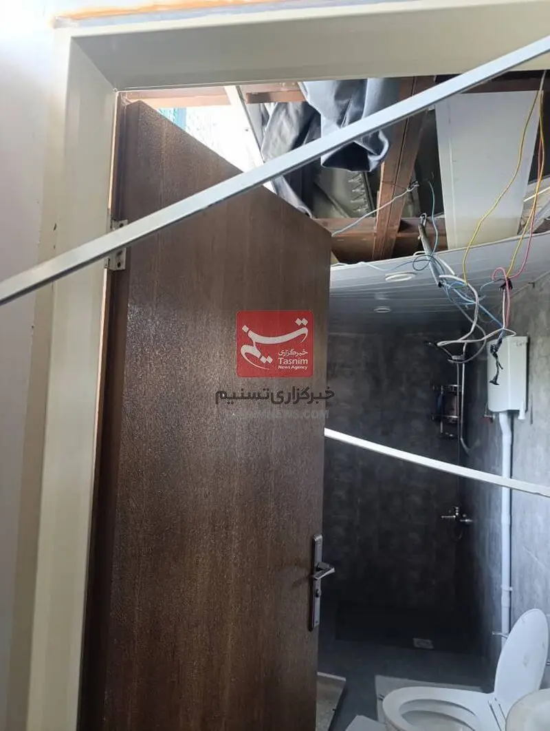 حجم تخریب موج حمله اسراییل به ساختمان فدراسیون هندبال +تصاویر
