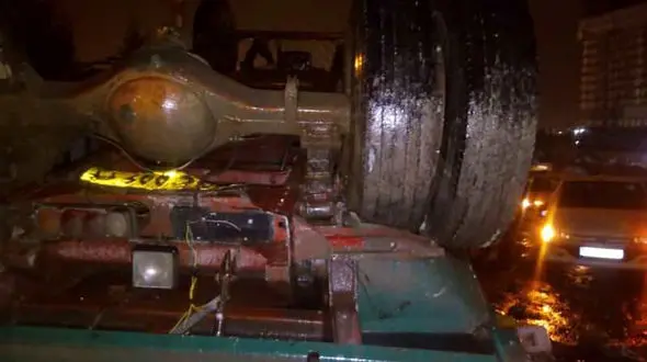 تصادف مرگبار پژو با خاور در تهران + عکس ها