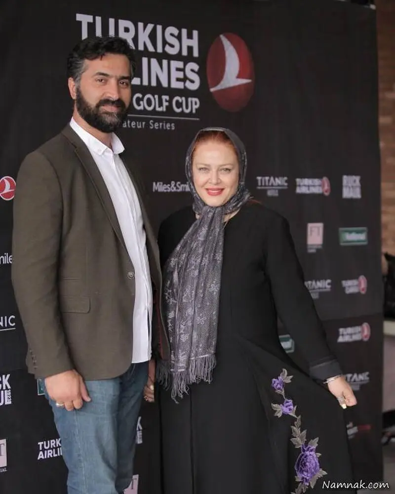بهاره رهنما و همسرش