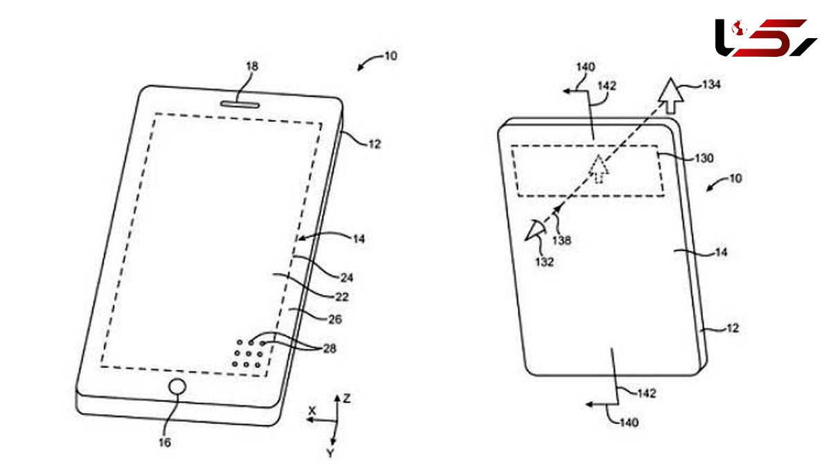 اپل حق امتیاز اختراع جدیدی را ثبت کرد/پنجره ای مرموز در آیفون