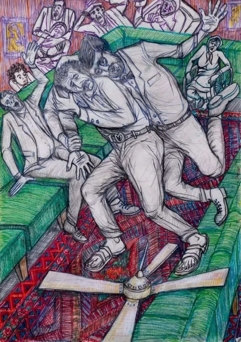 گزارش تصویری از قسمت چهارم سریال پایتخت ۷