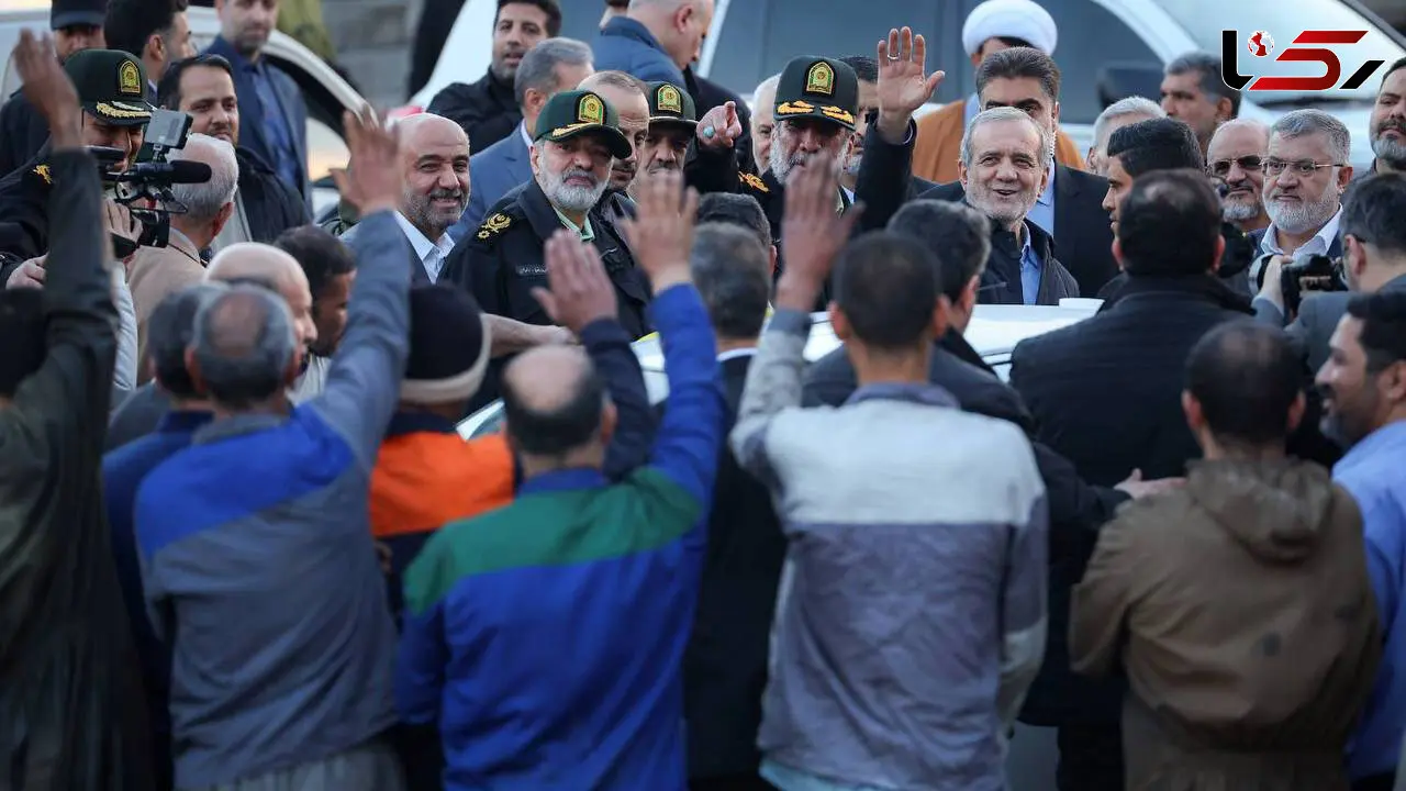 بازدید سرزده رئیس‌جمهور از مرکز ترک اعتیاد سروش / پزشکیان با مددجویان کمپ افطارکرد
