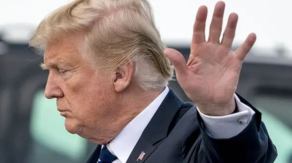 تظاهرات علیه ترامپ در انگلیس + فیلم