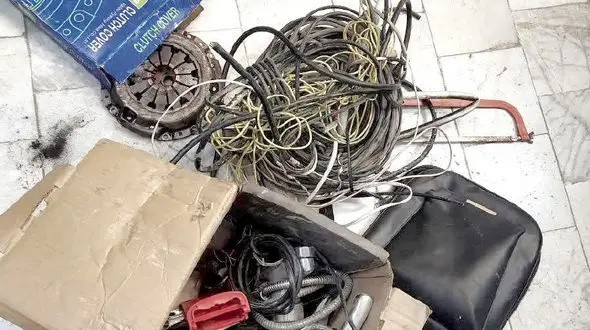 کابل‌دزدان پیکان‌سوار زمین‌گیر شدند!