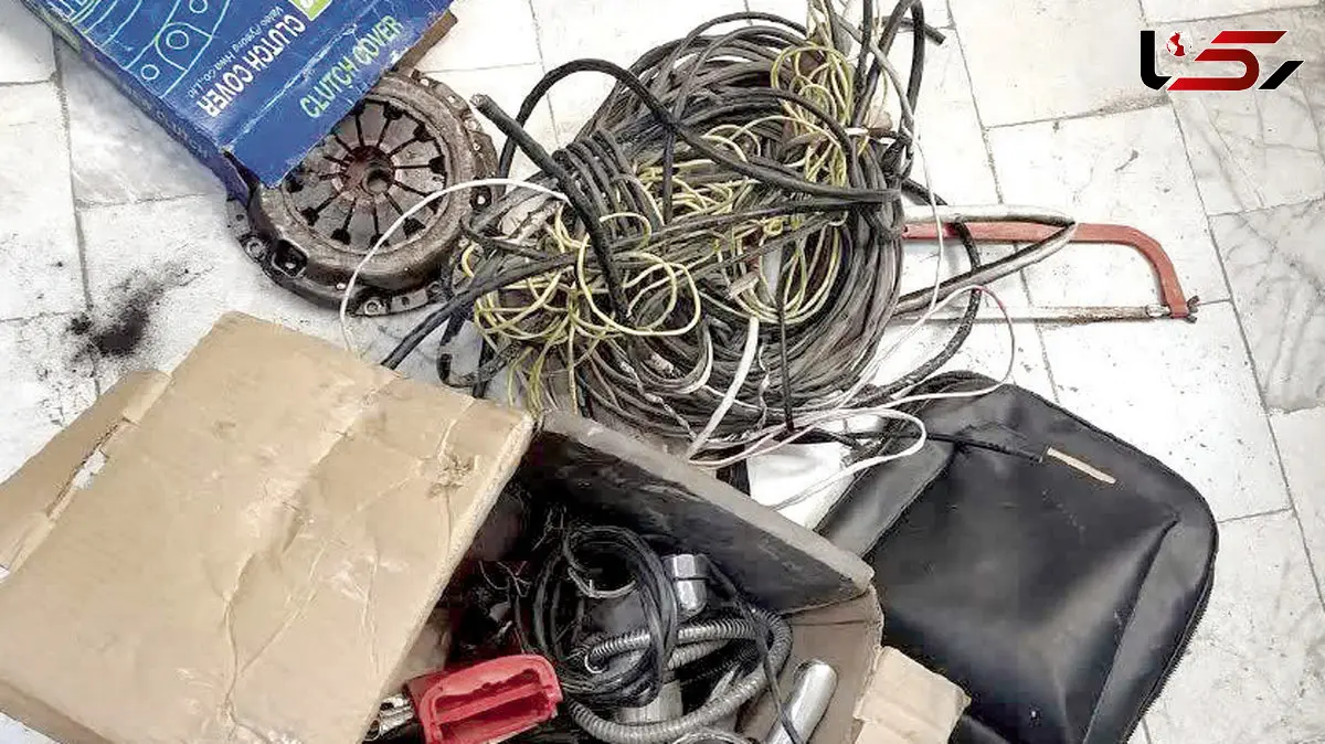 کابل‌دزدان پیکان‌سوار زمین‌گیر شدند!