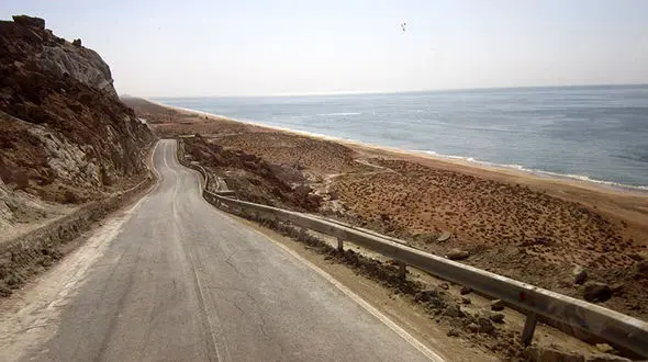  ساحل رویایی با شن های طلایی در ایران + فیلم