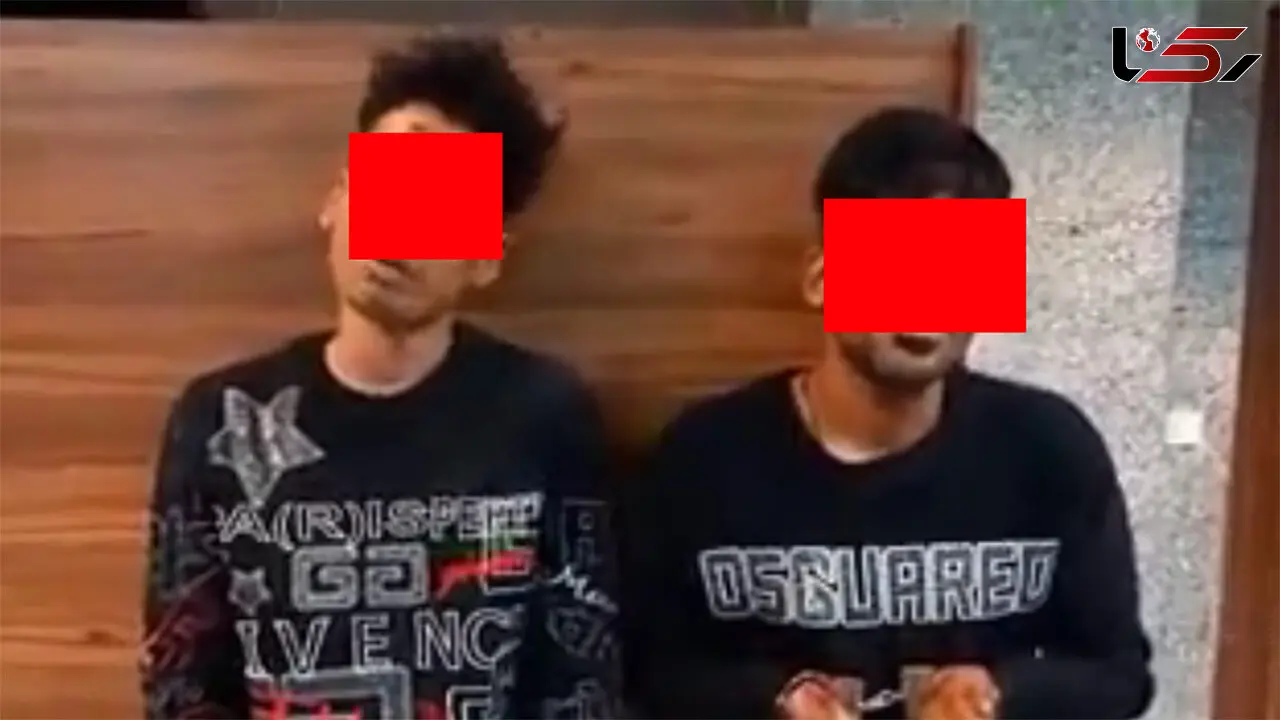 اولین فیلم از اعترافات 2 زورگیر خشن که با شلیک پلیس دستگیر شدند + فیلم تعقیب و گریز