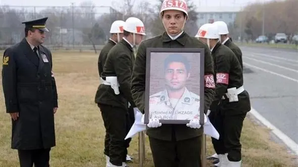  انتقال پیکر مرزبان شهید ایرانی از ترکیه 