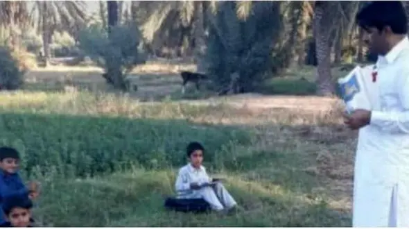 معلم وظیفه شناس خوزستانی سوژه فضای مجازی شد +عکس