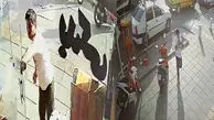 عکس / این قاتل فراری را می شناسید ؟! / به این شماره ها زنگ بزنید / آدم سوزی مرگبار در فروشگاه لوازم یدکی مشهد 