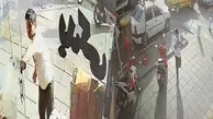 عکس / این قاتل فراری را می شناسید ؟! / به این شماره ها زنگ بزنید / آدم سوزی مرگبار در فروشگاه لوازم یدکی مشهد 