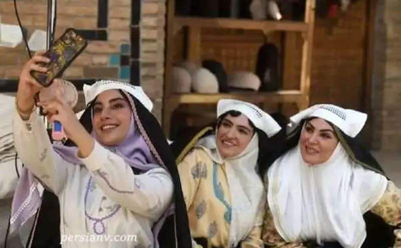 لاله اسکندری در پشت صحنه بامداد خمار