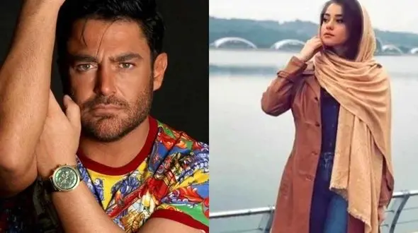 فیلم عاشقانه آیسان عروس گلزار از آقای بازیگر در پیست اسکی !