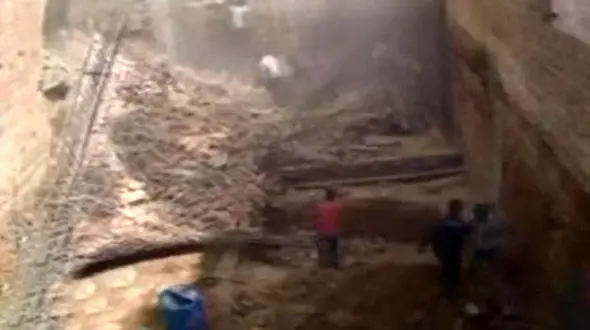 مرگ تلخ یک کارگر در ساختمان + فیلم