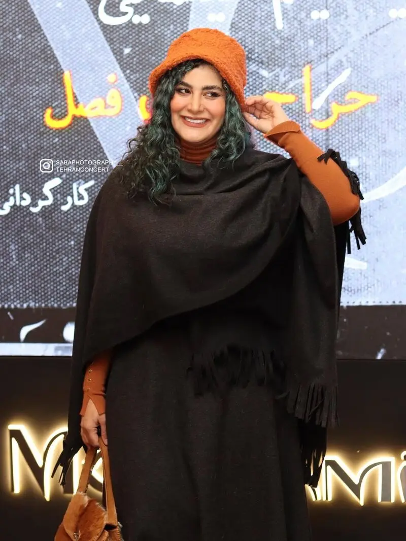 بهار قاسمی در مراسم فیلم حراج پایان فصل 5