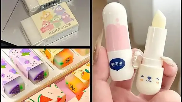 پاک کن فانتزی؛ بهترین اکسسوری برای میز تحریر شما