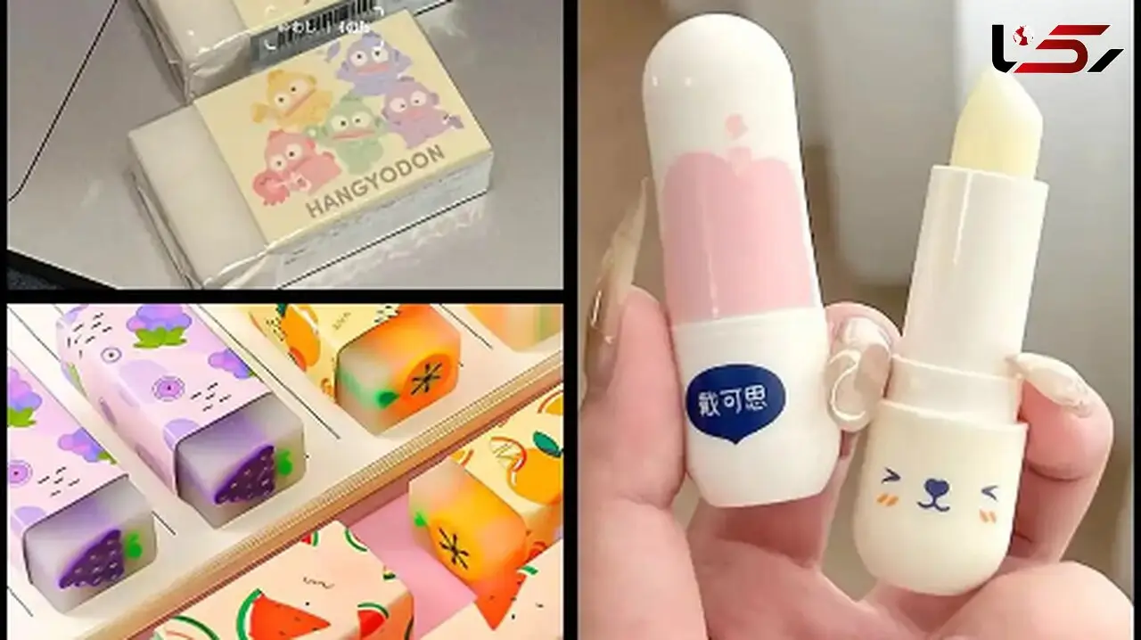 پاک کن فانتزی؛ بهترین اکسسوری برای میز تحریر شما