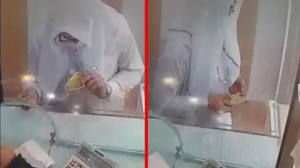 فیلم سرقت خونسردانه دزد طلافروشی در سراوان / همه شوکه شدند