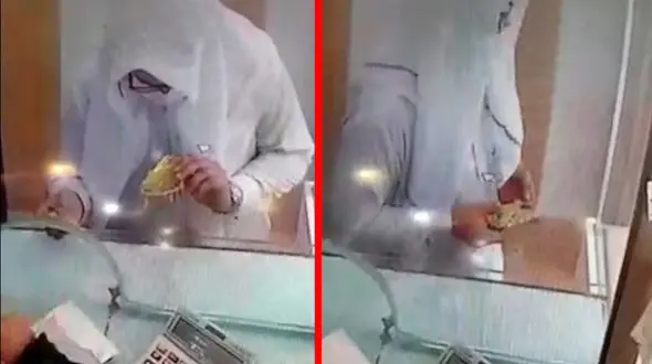 فیلم سرقت خونسردانه دزد طلافروشی در سراوان / همه شوکه شدند