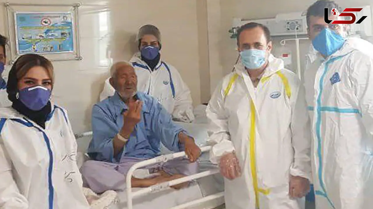 پیرمرد ۱۰۹ ساله کرمانشاهی ،کرونا راشکست داد