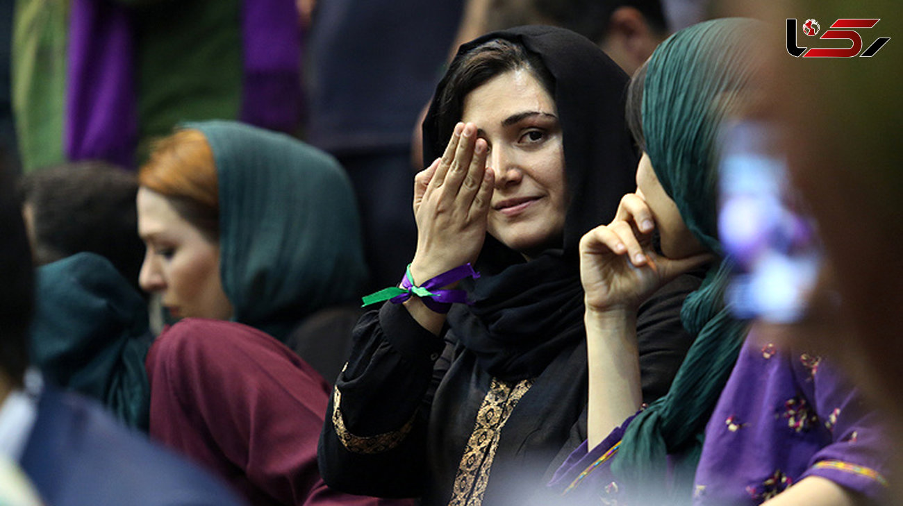 حمله تند کیهان به باران کوثری بعد از حضور در جمع حامیان حسن روحانی در ورزشگاه آزادی 