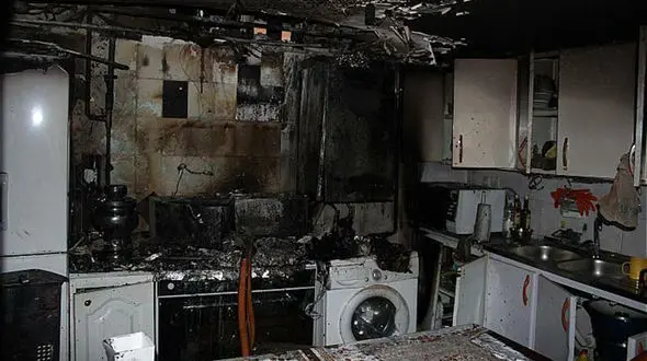 حریق منزل مسکونی در خراسان رضوی+ عکس