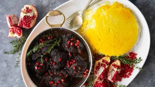 مرغ ناردونی / شاهکار اصیل سفره ایرانی + فیلم