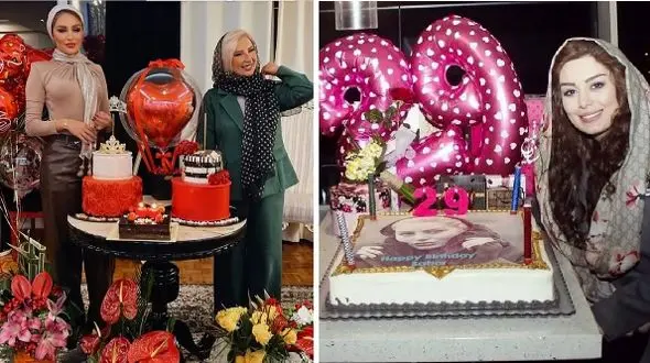 سفر به  دهه 1390؛ نگاهی به تولد های لاکچری بازیگران زن از تالار لاکچری تا کیک تاج و دو طبقه!