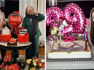 سفر به  دهه 1390؛ نگاهی به تولد های لاکچری بازیگران زن از تالار لاکچری تا کیک تاج و دو طبقه!