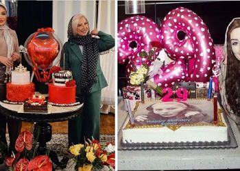 سفر به  دهه 1390؛ نگاهی به تولد های لاکچری بازیگران زن از تالار لاکچری تا کیک تاج و دو طبقه!