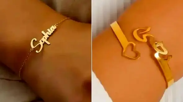دستبند طلا با اسم خاص؛ 15 انتخاب جذاب برای تکمیل استایل روزمره