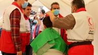 اجرای مانور بهداشت و درمان اضطراری به مناسبت گرامیداشت هفته هلال احمر در قزوین
