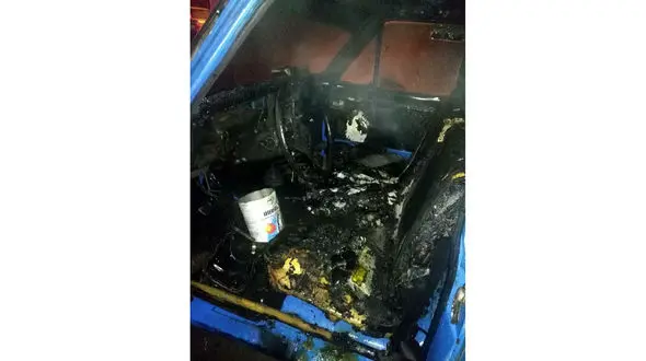 عکس جزغاله شده نیسان آبی / مرد بد ذات کیست؟ 