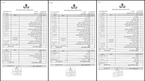 جنجال حقوق‌های 84 تا 215 میلیون تومانی پتروشیمی امیرکبیر + فیش حقوقی مدیران