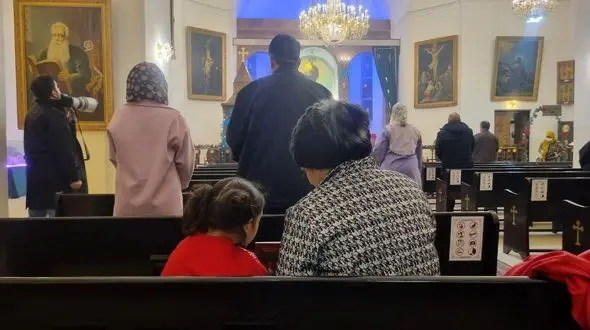  آغاز سال 2024  هم اکنون در کلیسای مریم مقدس تهران + فیلم اختصاصی رکنا 