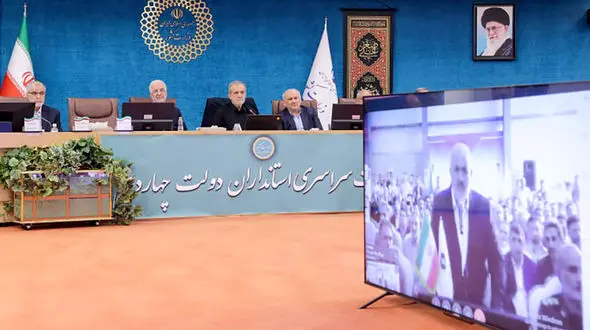 بهره‌برداری طرح بزرگ توسعه نیروگاه نکا با حضور رئیس‌جمهور