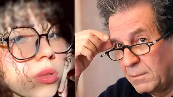 عکس مونا مهرجویی در کنار محسن ابراهیم زاده