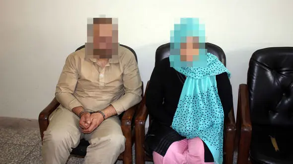 این زن و مرد تهرانی بانک خیالی داشتند +عکس