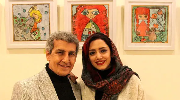دختر کارگردان معروف نمایشگاه عکسی برپا کرد/ خواهر سحر جعفری جوزانی در نمایشگاه احسان +عکس