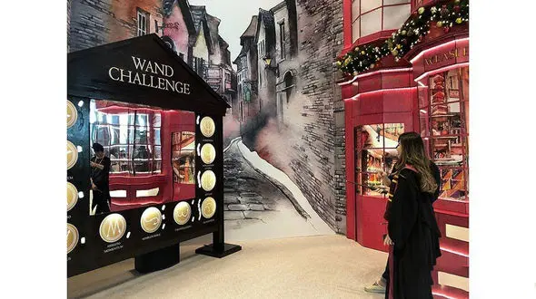 بازسازی دنیای عجیب هری پاتر در فرودگاه چانگی سنگاپور