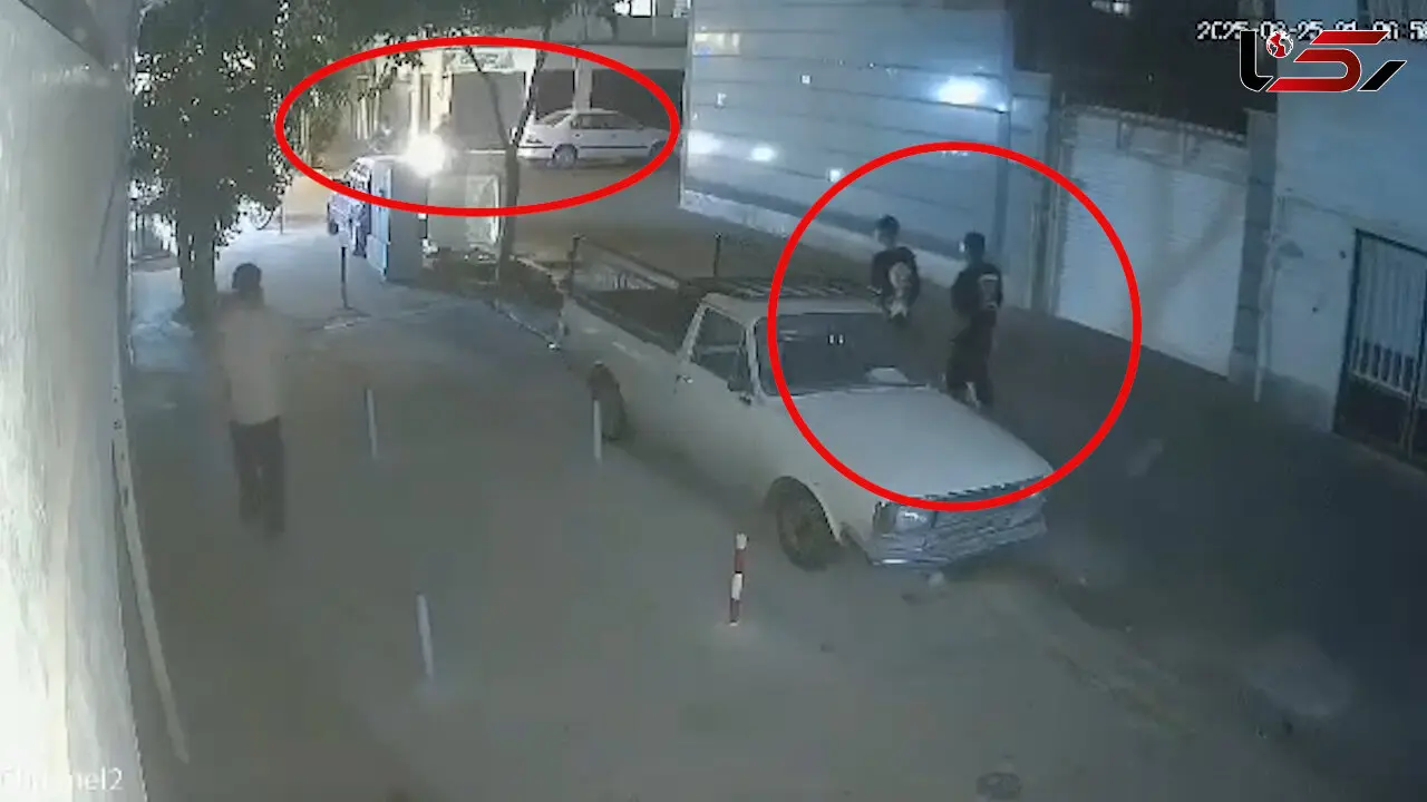 فیلم لحظه حمله وحشیانه اراذل و اوباش به 3 نوجوان در شهرری /  پسر نوجوان چاقو چاقو شد / مهاجمان را می شناسید ؟!