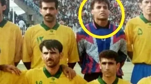 مرگ تلخ دروازه بان طلایی پوش آبادان در روزهای کرونایی + عکس